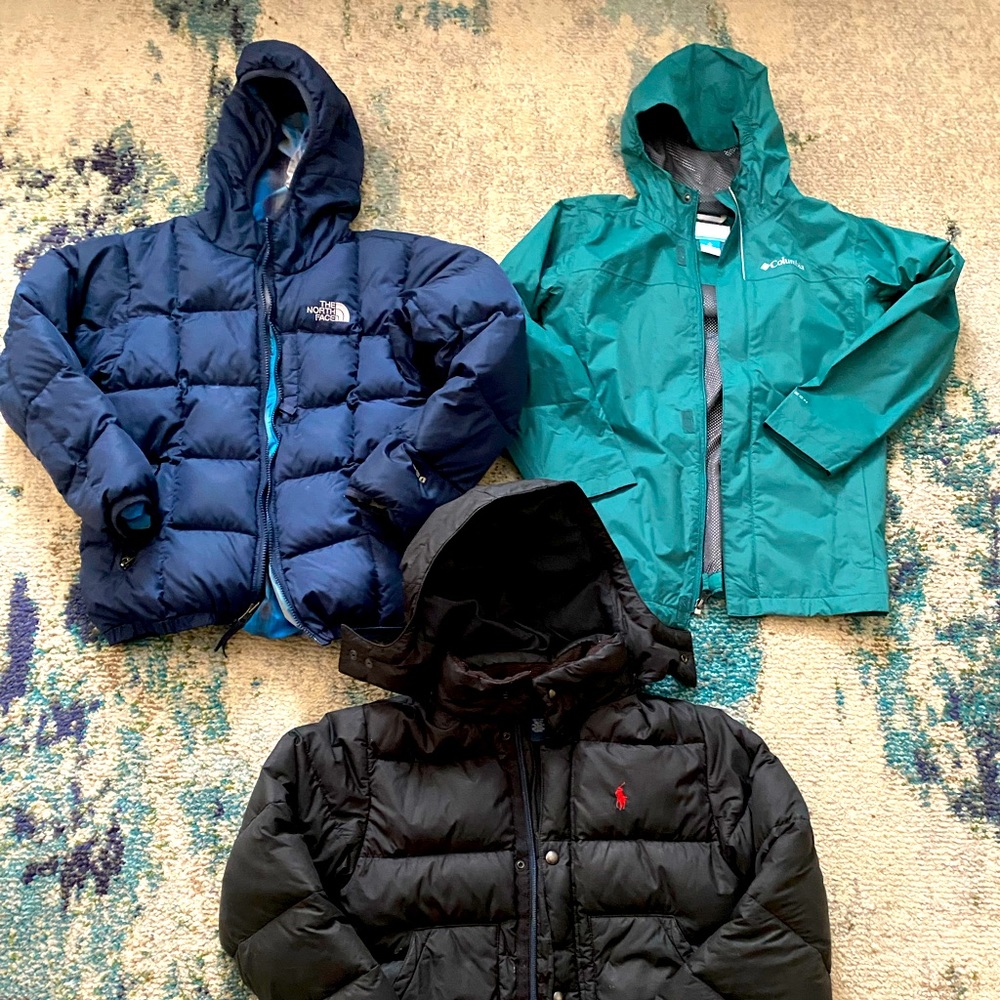 3 Boys Jackets/Coats for sale. Size 8-10. All 3 for 100.00